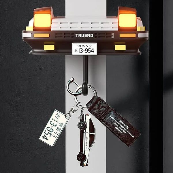 Headlite: Car Bumper Keychain Holder with LED Headlight & Blinkers, Wall Mount & LED Lights | sarphire