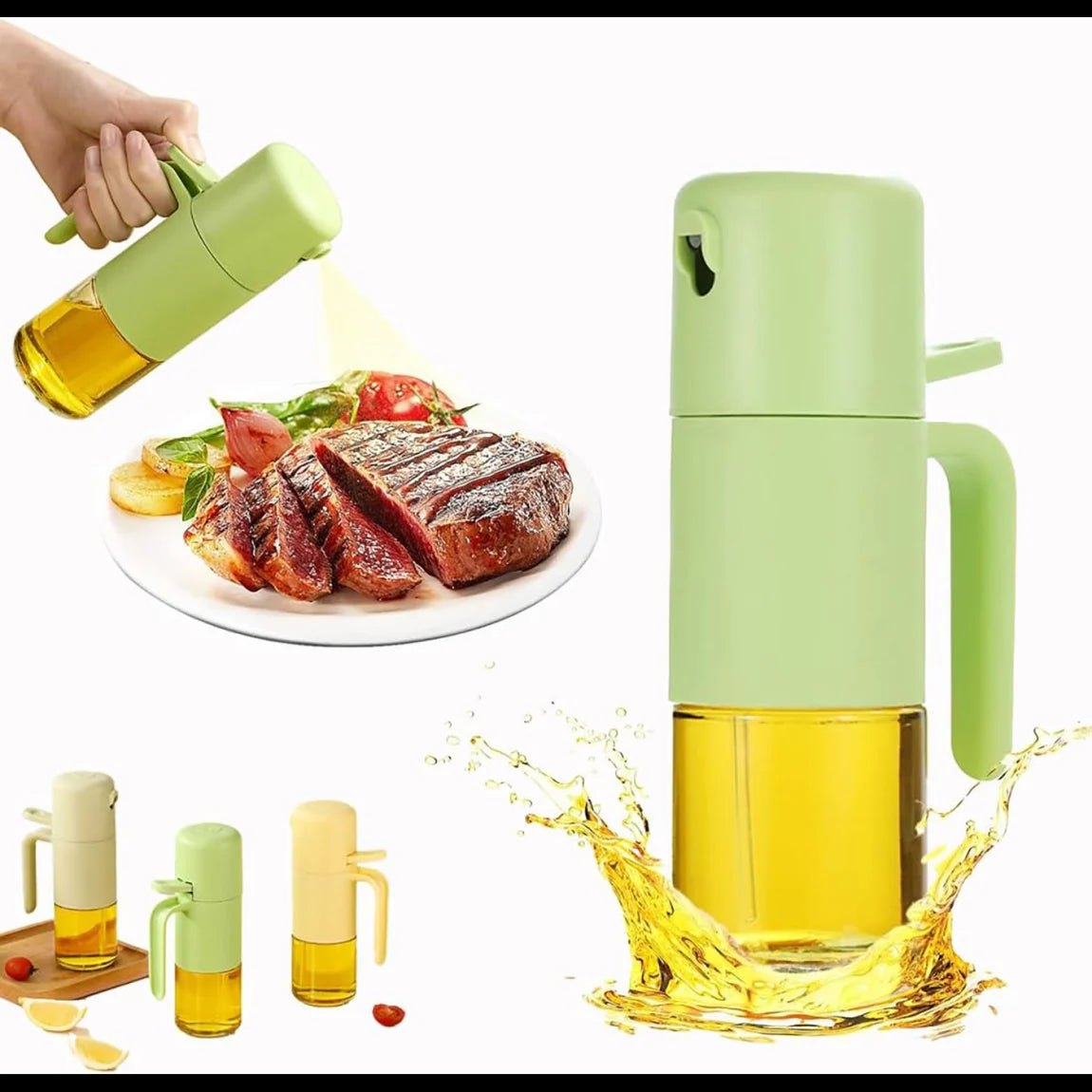 Glass Oil Sprayer - Assorted - Single Piece