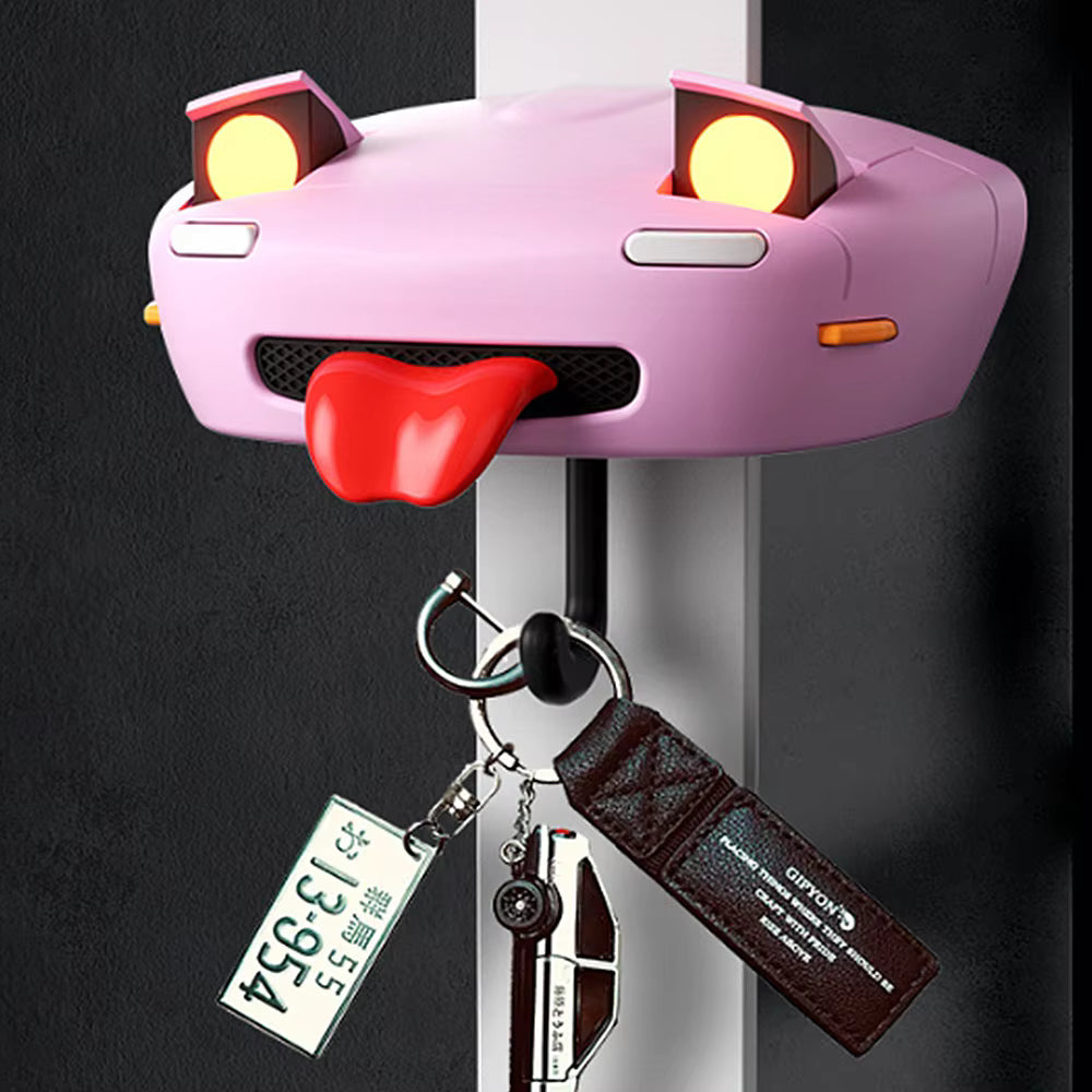 Headlite: Car Bumper Keychain Holder with LED Headlight & Blinkers, Wall Mount & LED Lights | sarphire