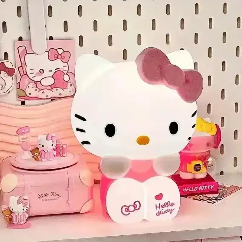 Hello Kitty Clap-Control Night Lamp with Remote – Soft LED Cute Bedside Light