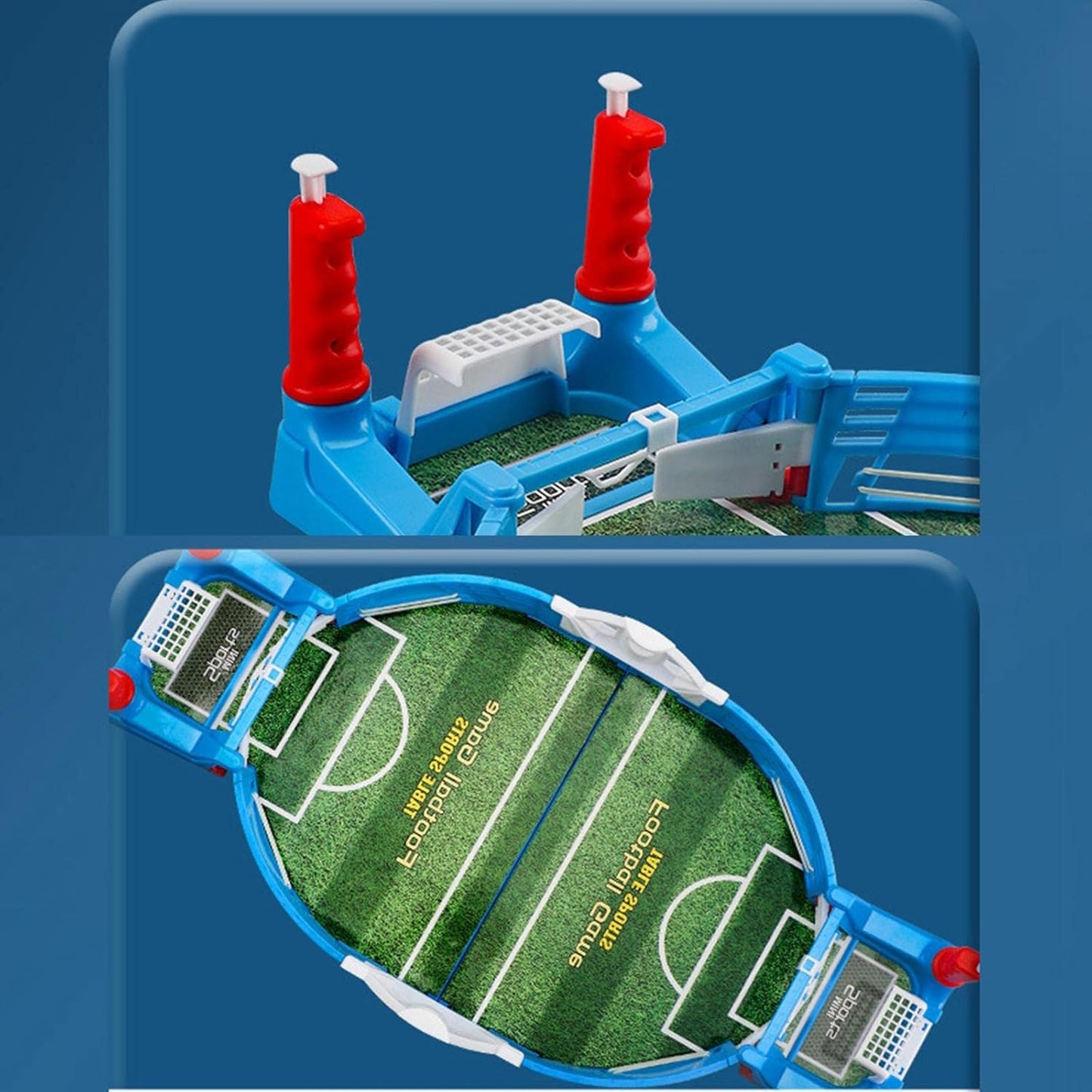 Mini Tabletop Football Game for Kids – 2-Player Hand Soccer Game with Scoreboard and Balls