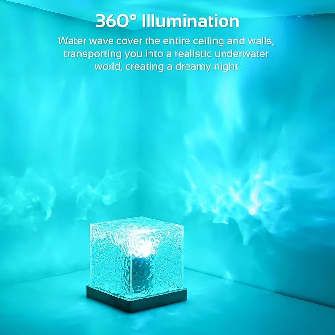 Sarphire DreamWave – Ocean Vibes Night Lamp for Magical Evenings