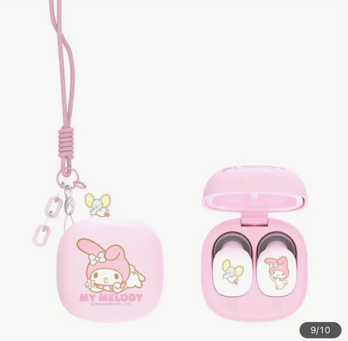 Sanrio Character Wireless Bluetooth Earbuds with Cute Charging Case